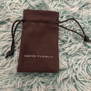 David Yurman Jewelry bag.